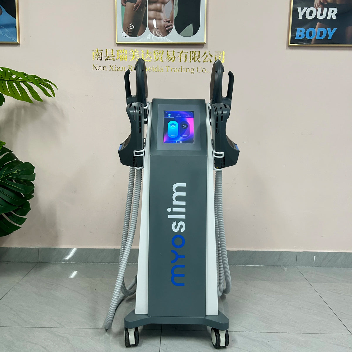 MYOSLIM EMS Body Sculpting Machine for Muscle Toning and Slimming