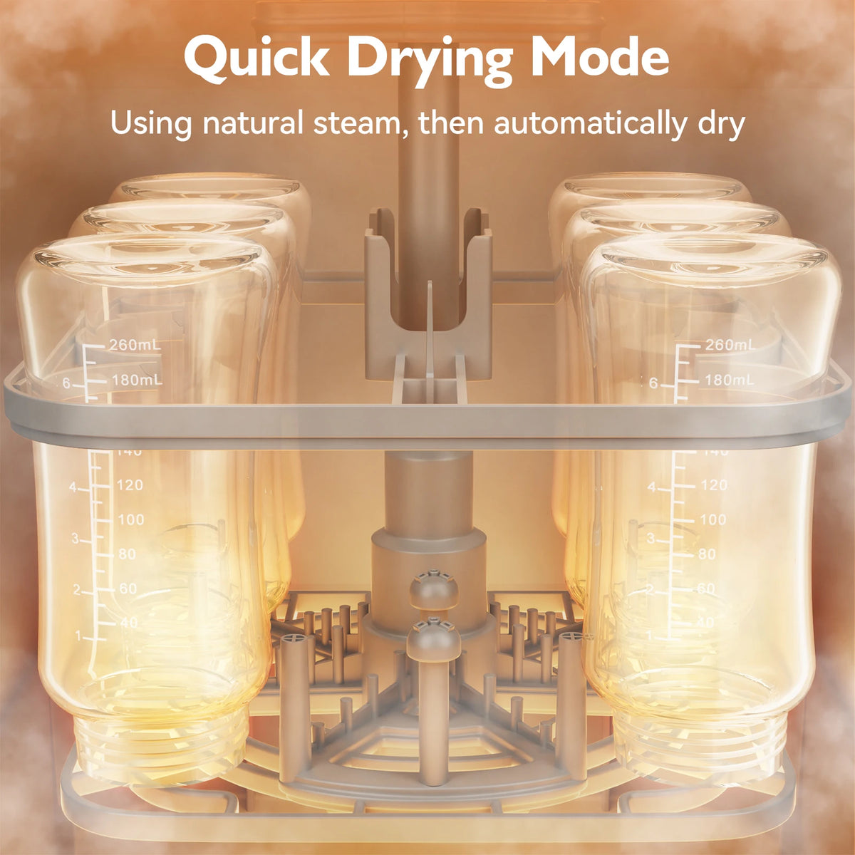 Baby Bottle Washer Sterilizer Dryer for Bottles and Pump Accessories