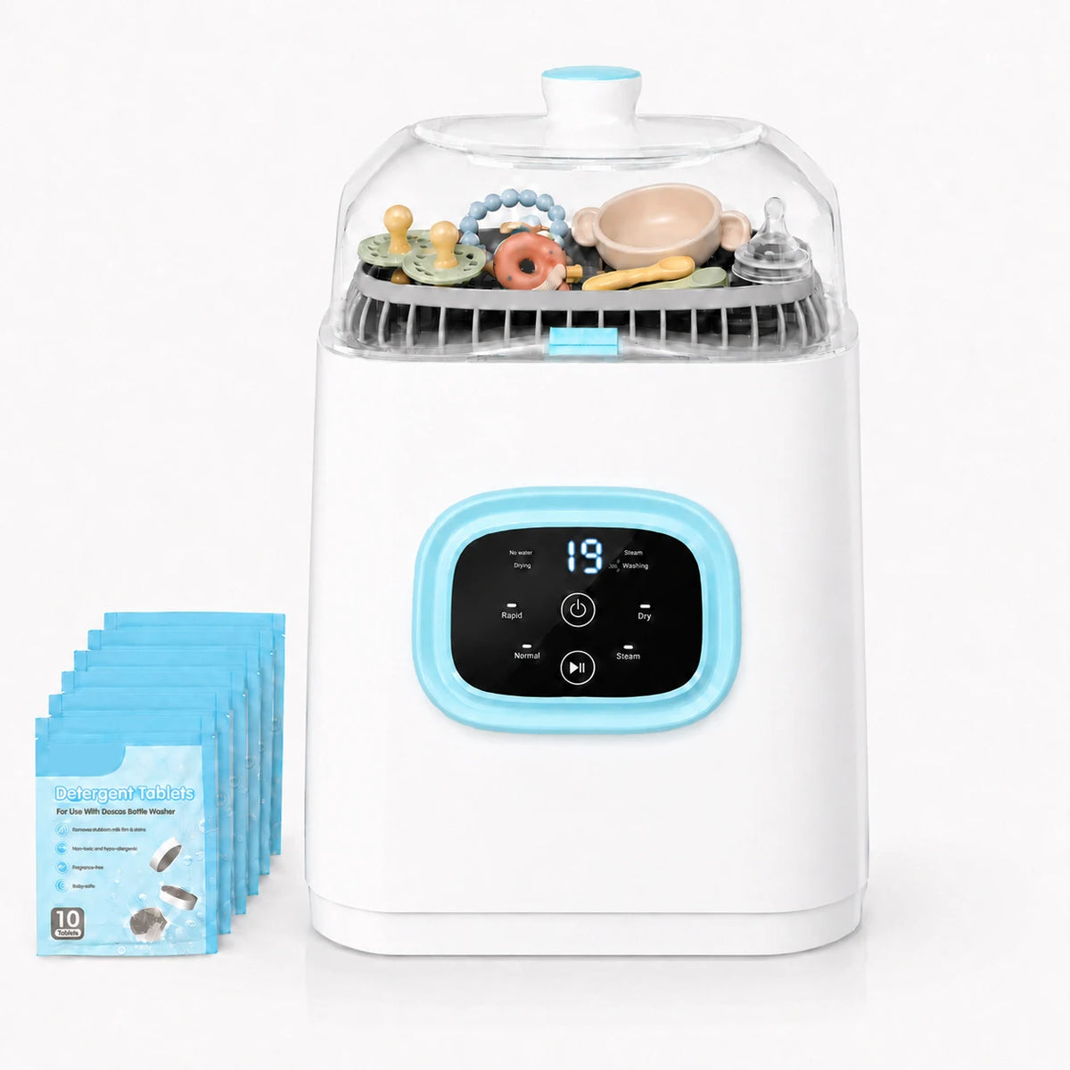 Automatic Baby Bottle Washer Sterilizer Dryer And Storage Station