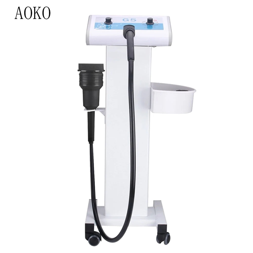 AOKO New G5 Vibration 5 Heads Body Massager Fat Burning Slimming Beauty Machine Waist Massager Cellulite Lose Weight device
