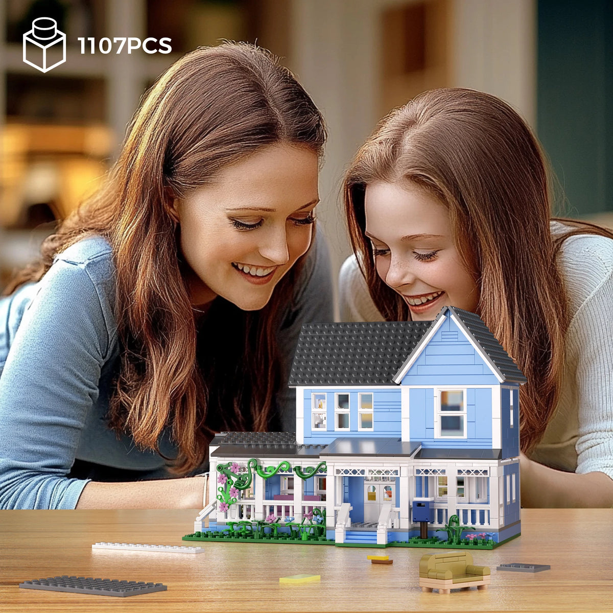 Lorelai Palace Building Blocks Set for Home Decor and Gifts