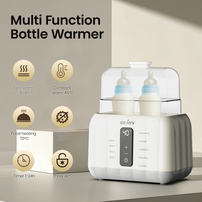 Sejoy Double Baby Bottle Warmer With Accurate Temperature Control