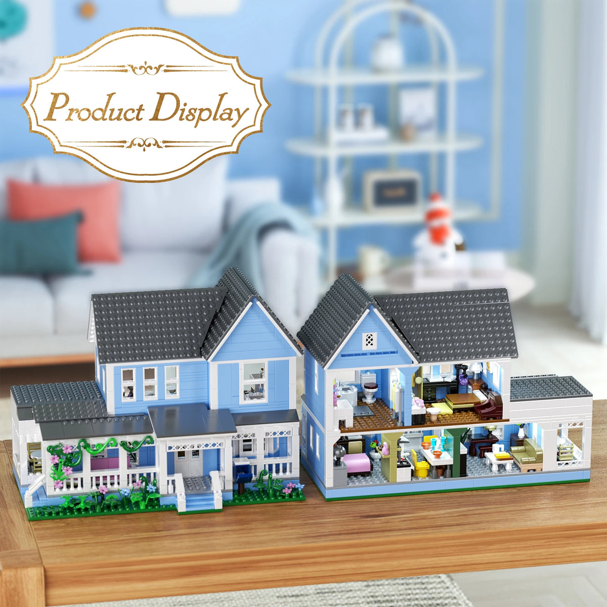Lorelai Palace Building Blocks Set for Home Decor and Gifts