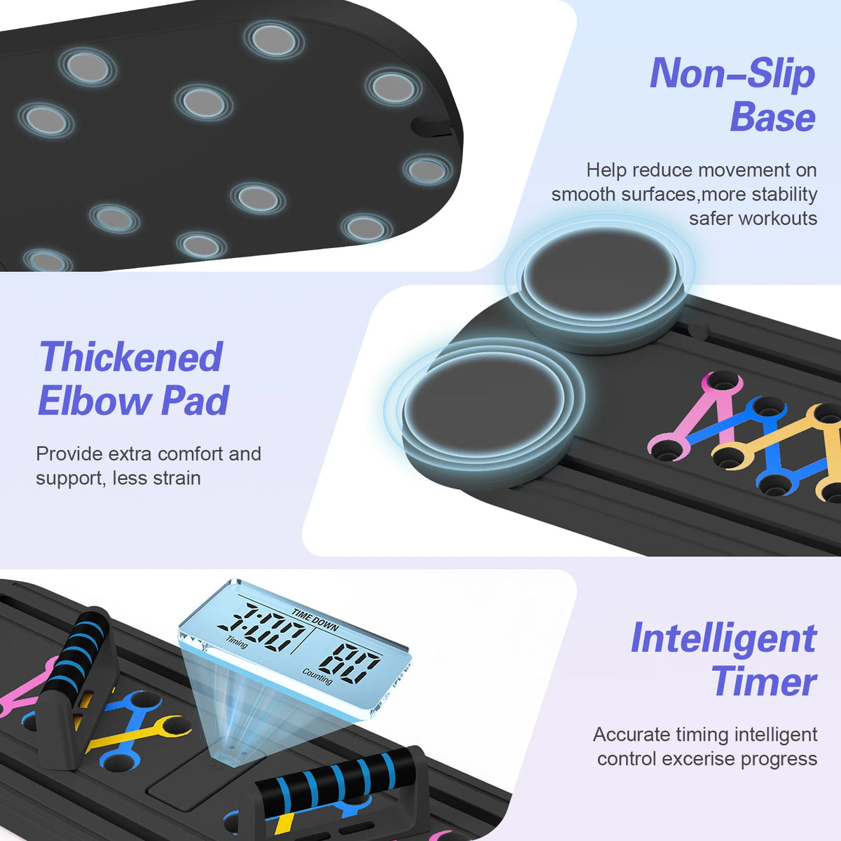 Multifunctional Pilates Abdominal Board for Full Body Strength Training