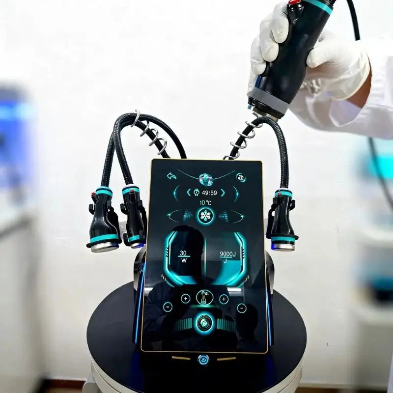 Portable Coolwaves RF Radiofrequency 2.45 GHz Slimming Body Sculpt & Face Body Tightening Cellulite Reduction Desktop Machine