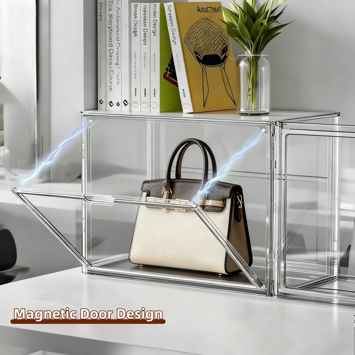 Acrylic Clear Display Case Organizer For Figures And Collectibles
