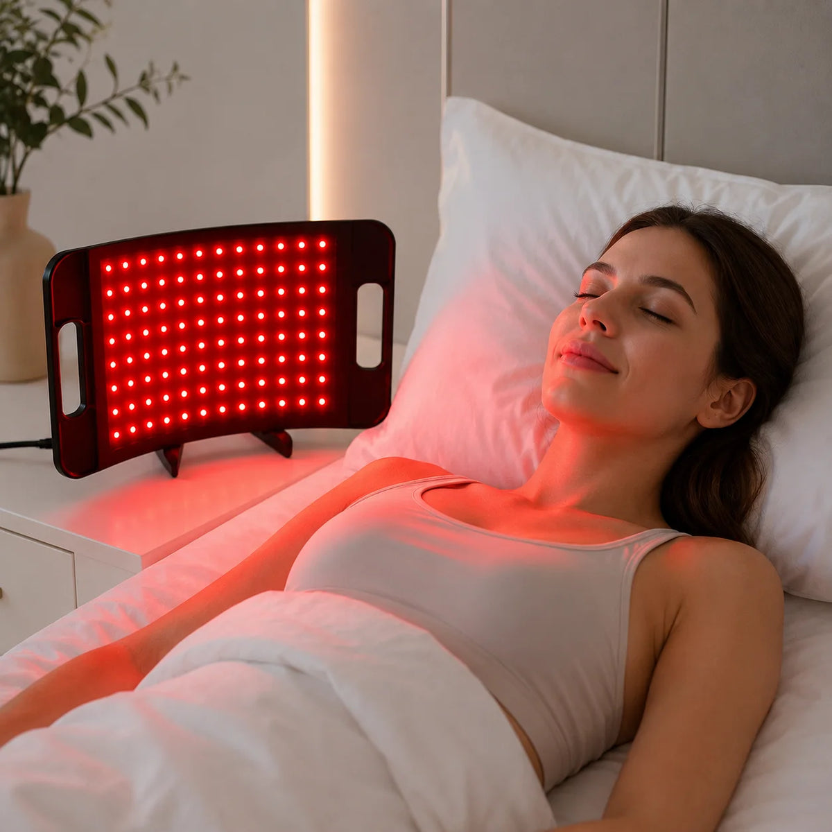 Red Light Therapy Panel for Face and Body Treatment Device