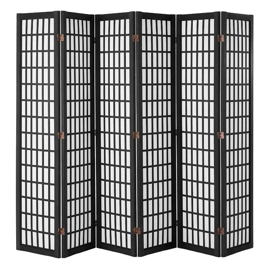 Japanese Folding Room Divider Privacy Screen for Indoor Spaces