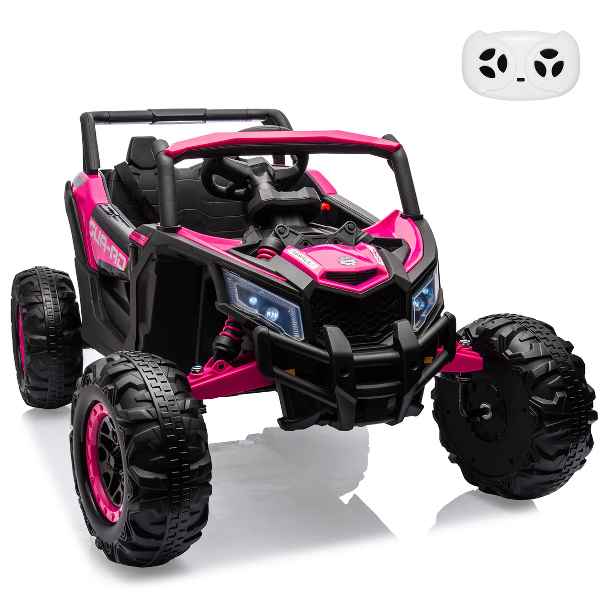 HiMISS Kids Ride On UTV With Remote And Dual Motors