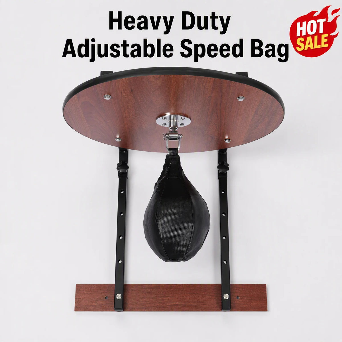 Heavy Duty Adjustable Wall Mounted Boxing Speed Bag Training Kit