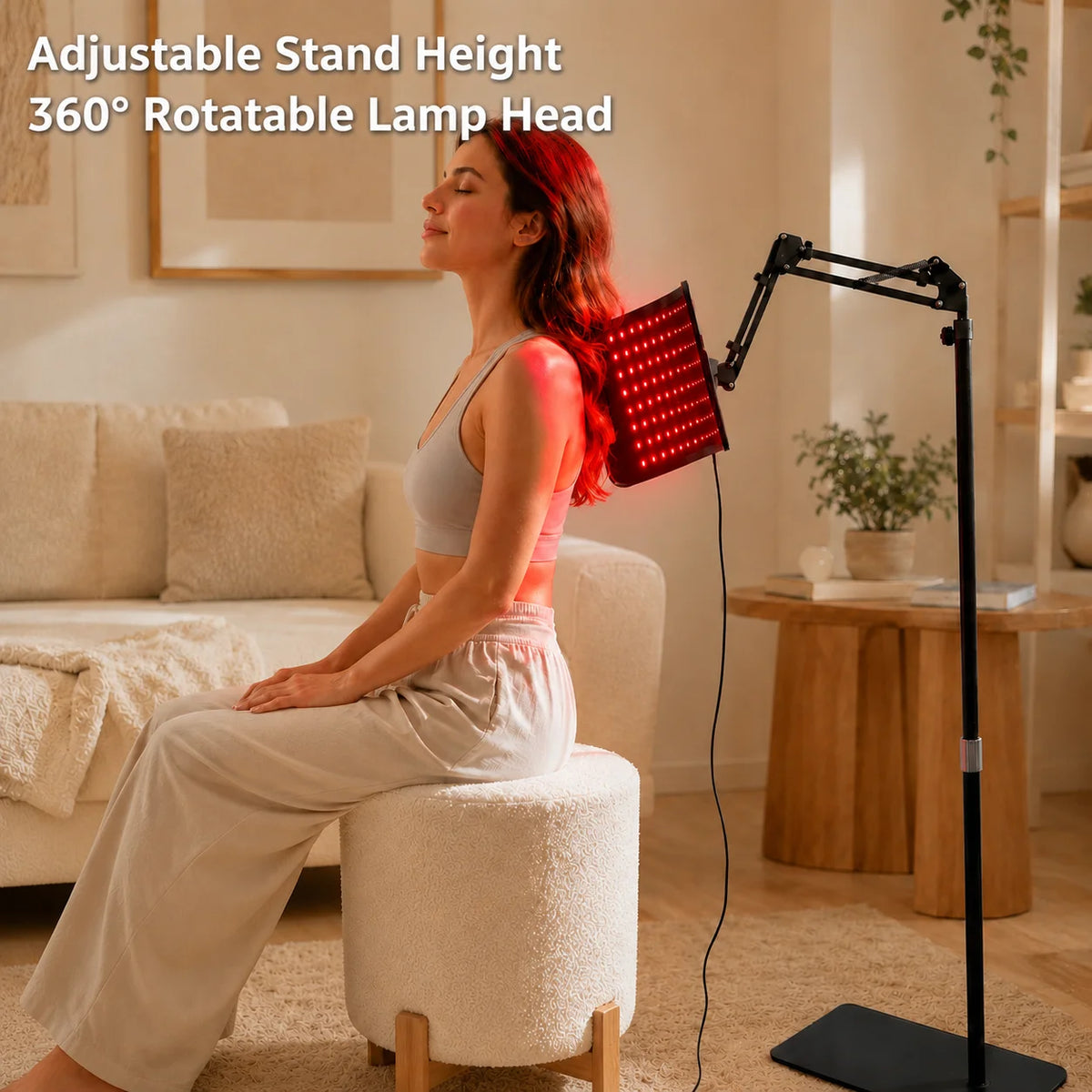Red Light Therapy Panel for Face and Body Treatment Device