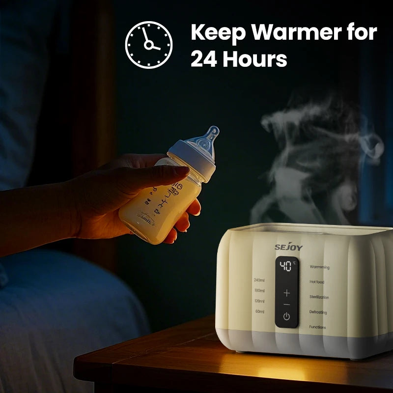 Sejoy Double Baby Bottle Warmer With Accurate Temperature Control