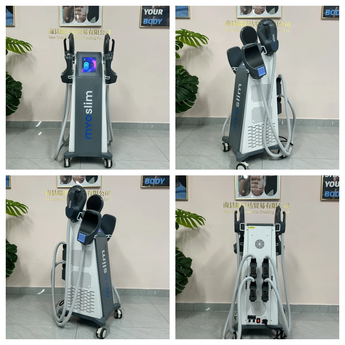 MYOSLIM EMS Body Sculpting Machine for Muscle Toning and Slimming