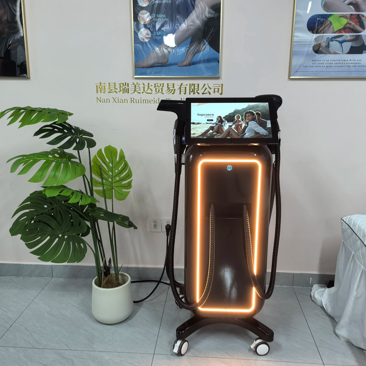MYOSLIM Four Wave Diode Laser Hair Removal Machine