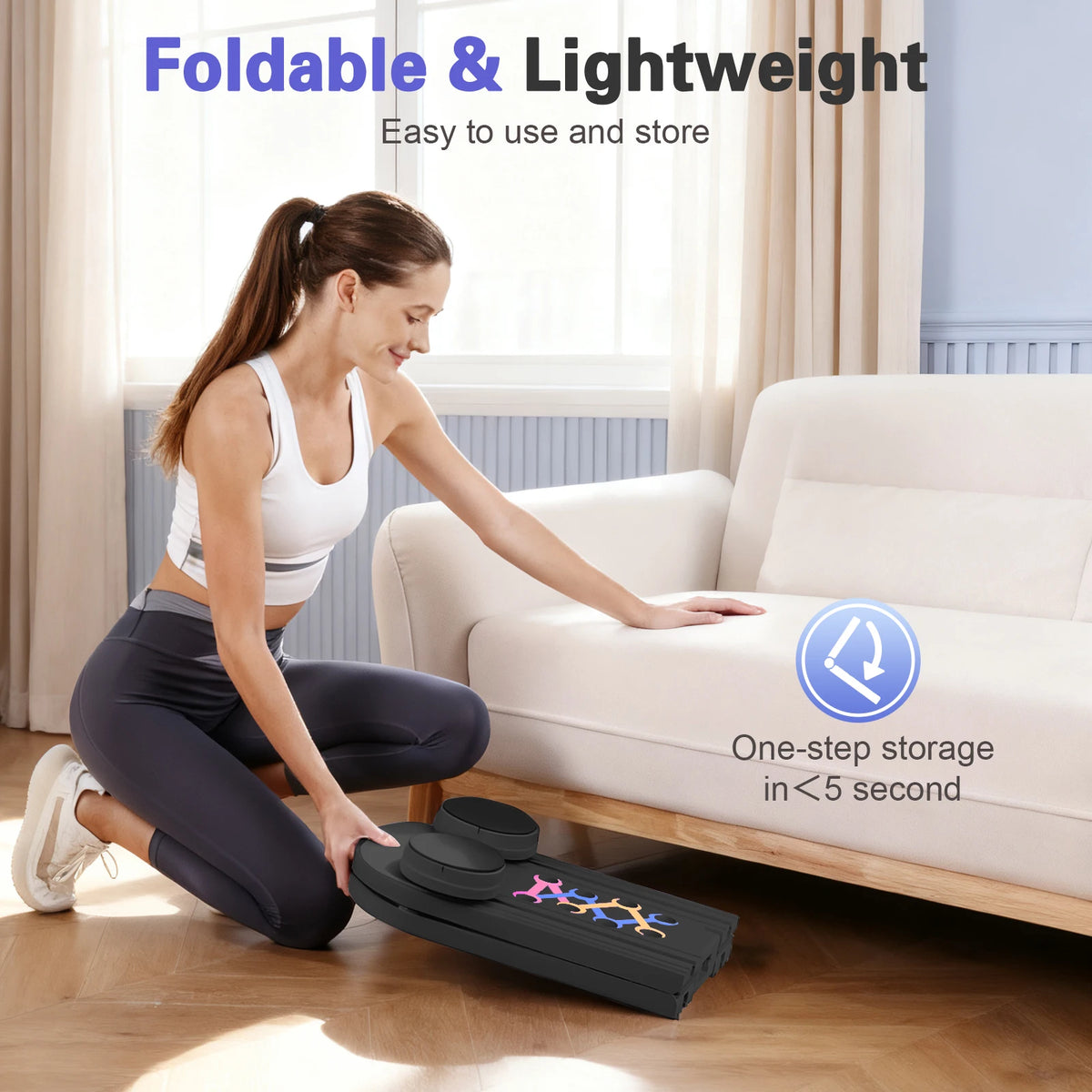Multifunctional Pilates Abdominal Board for Full Body Strength Training