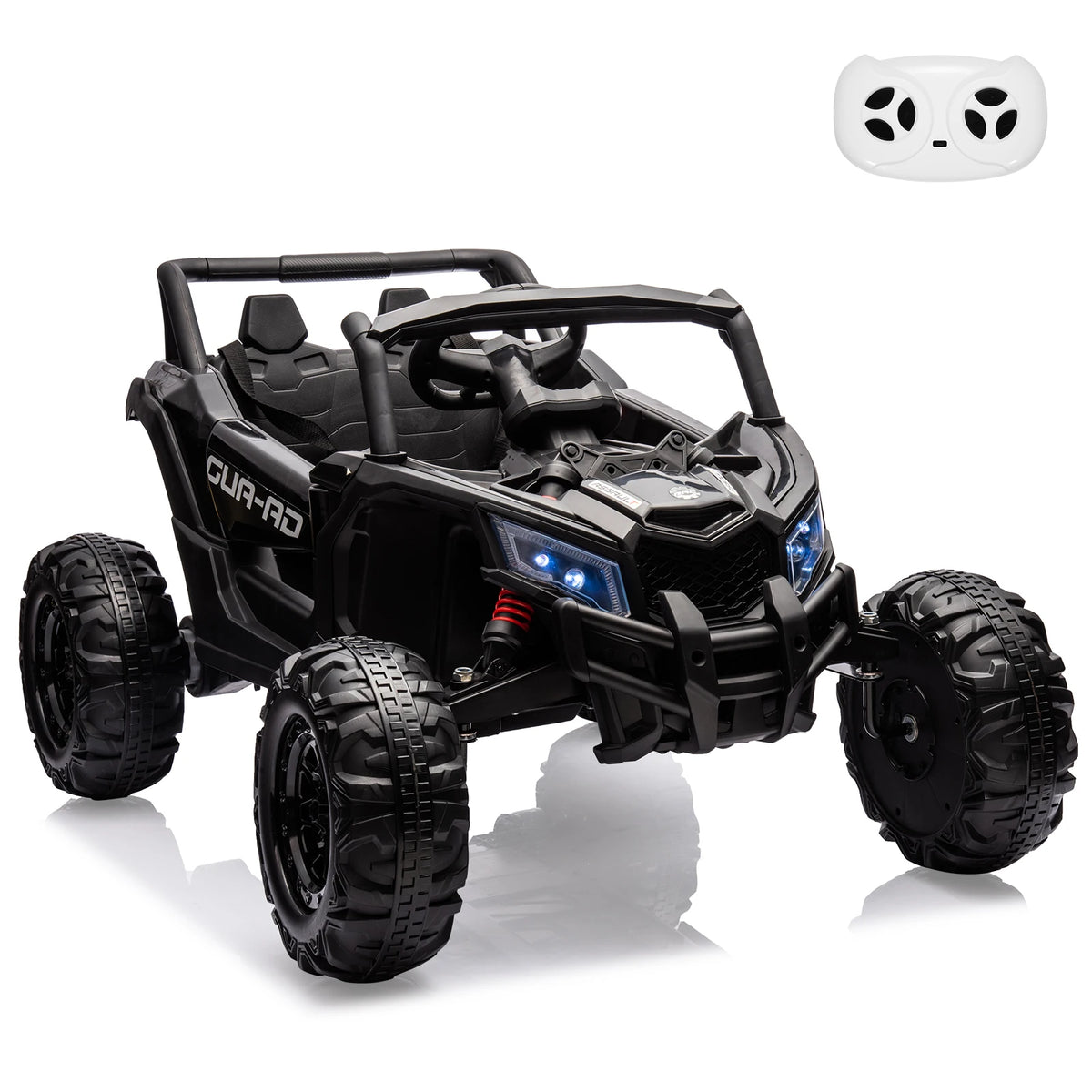 HiMISS Kids Ride On UTV With Remote And Dual Motors