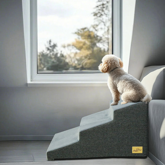 Non Slip Foam Dog Stairs For Bed And Sofa Accessory