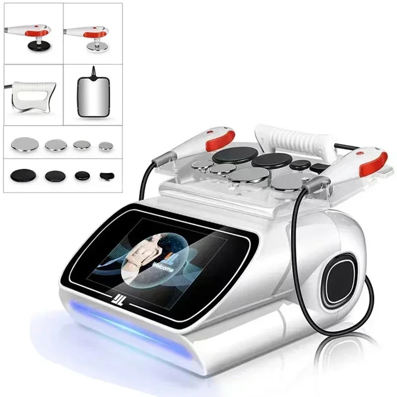 XHUODADA 448KHz Tecar Therapy Machine Skin Tightening and Pain Relief