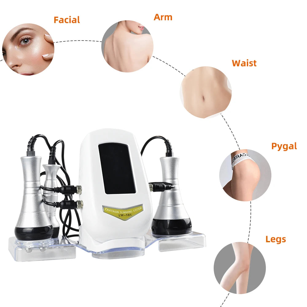 MISSHEART Three In One Body Slimming Facial Lifting Massage Device