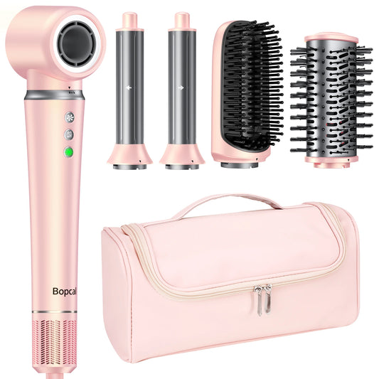 BOPCAL Hot Air Hair Dryer Brush Multi Function Styling Tool Set