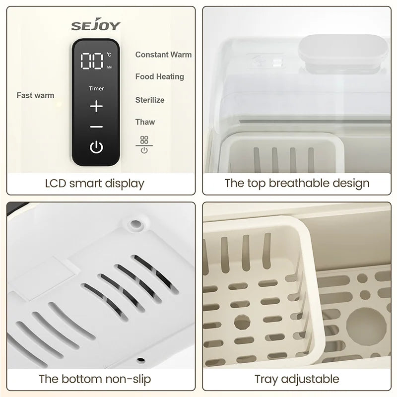 Sejoy Double Baby Bottle Warmer With Accurate Temperature Control