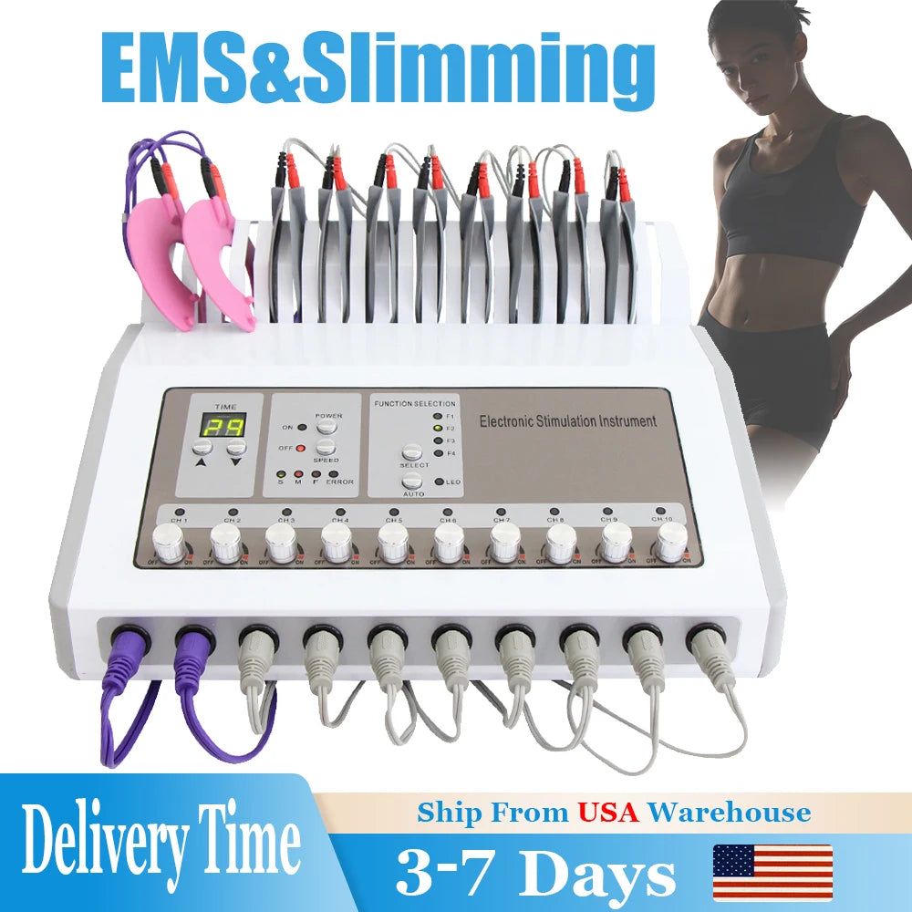 AOKO Electric Muscle Stimulator for Body Massage and Toning