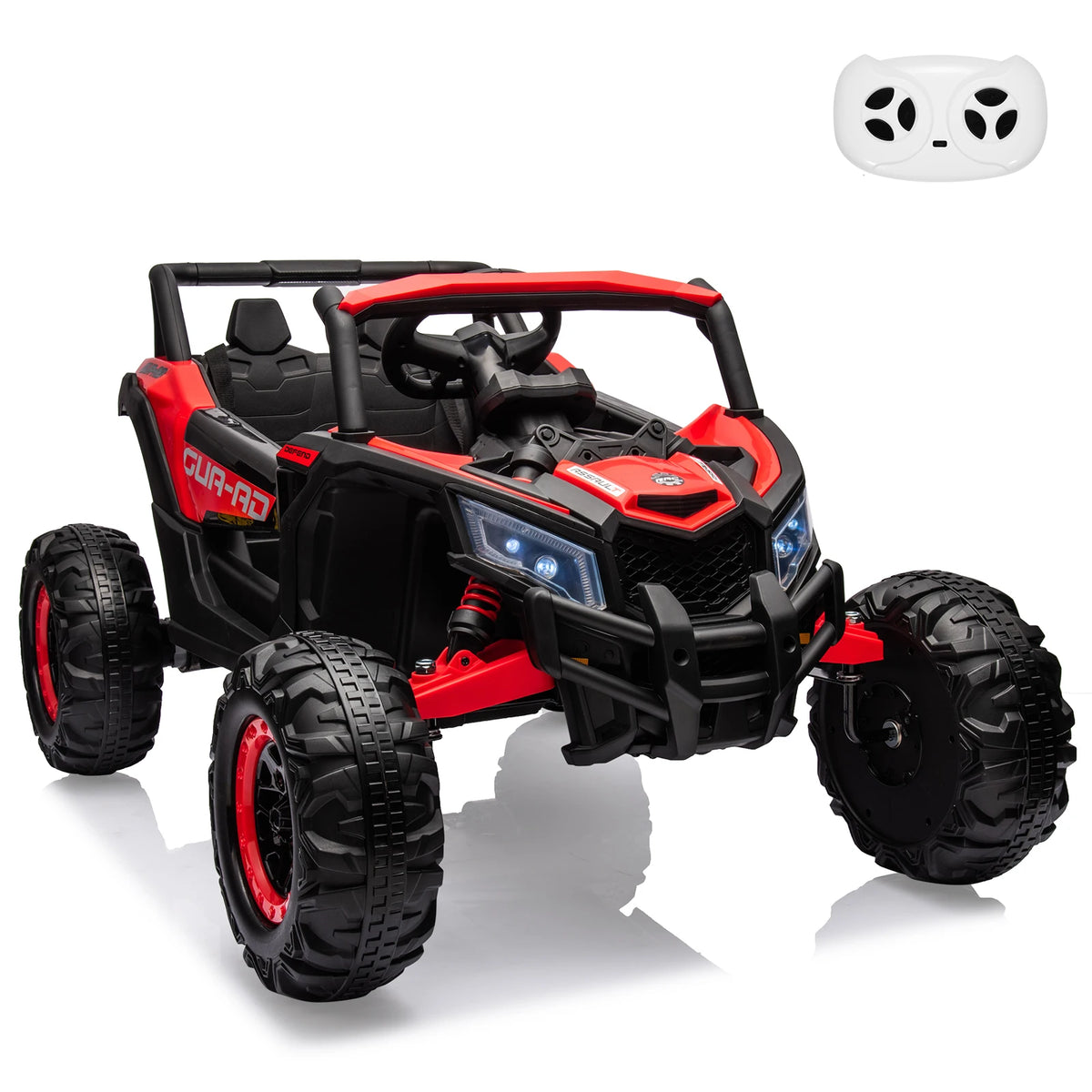 HiMISS Kids Ride On UTV With Remote And Dual Motors