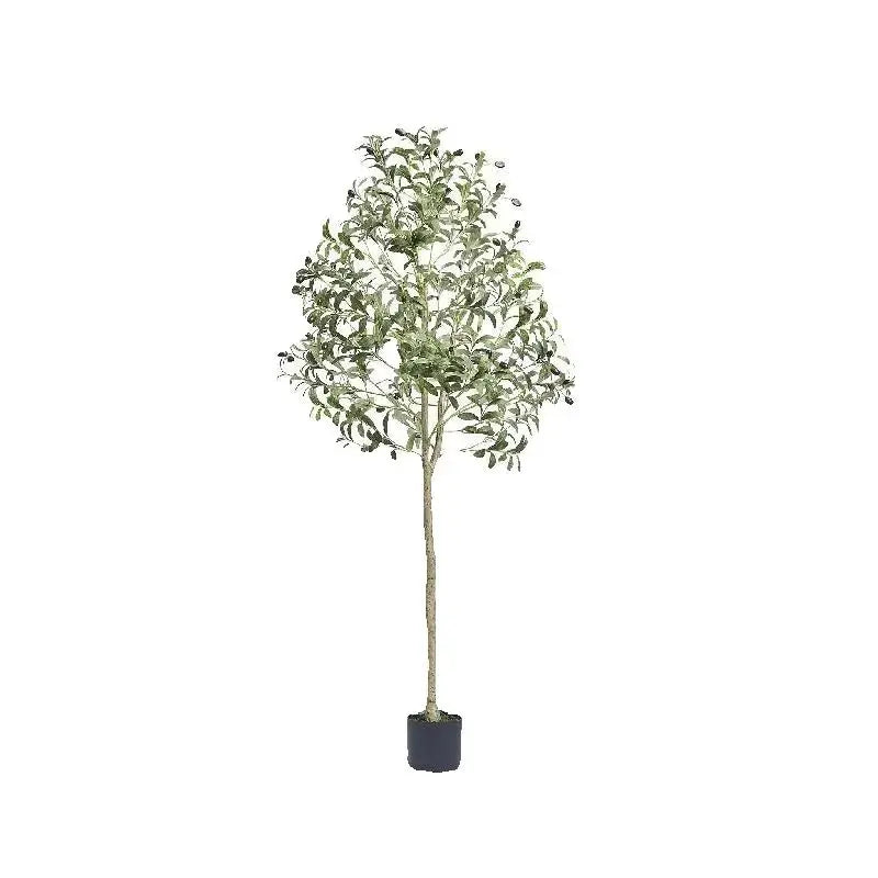 SucceBuy Artificial Olive Tree With Secure Anti Tip Protection