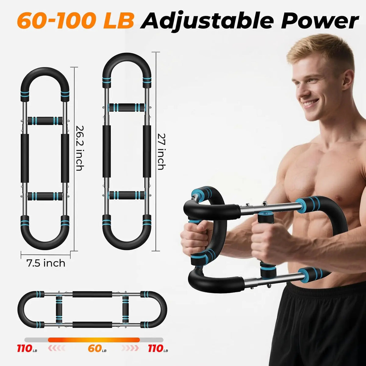 Arm Twister Trainer Non Slip Grip Strength Training Equipment for Home Gym