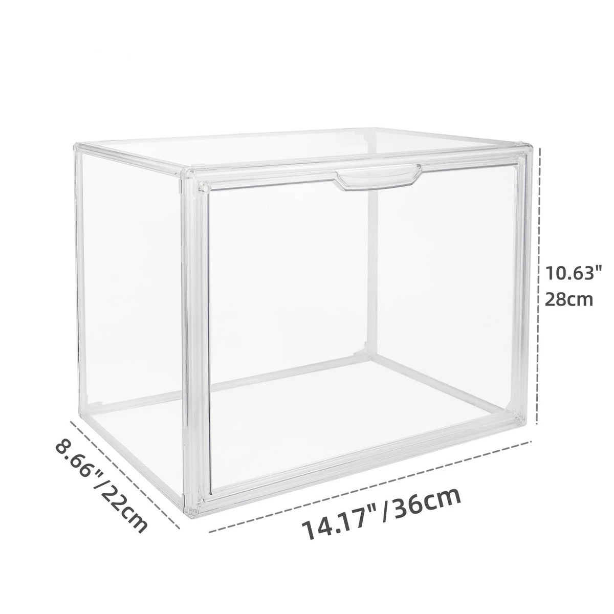 Acrylic Clear Display Case Organizer For Figures And Collectibles