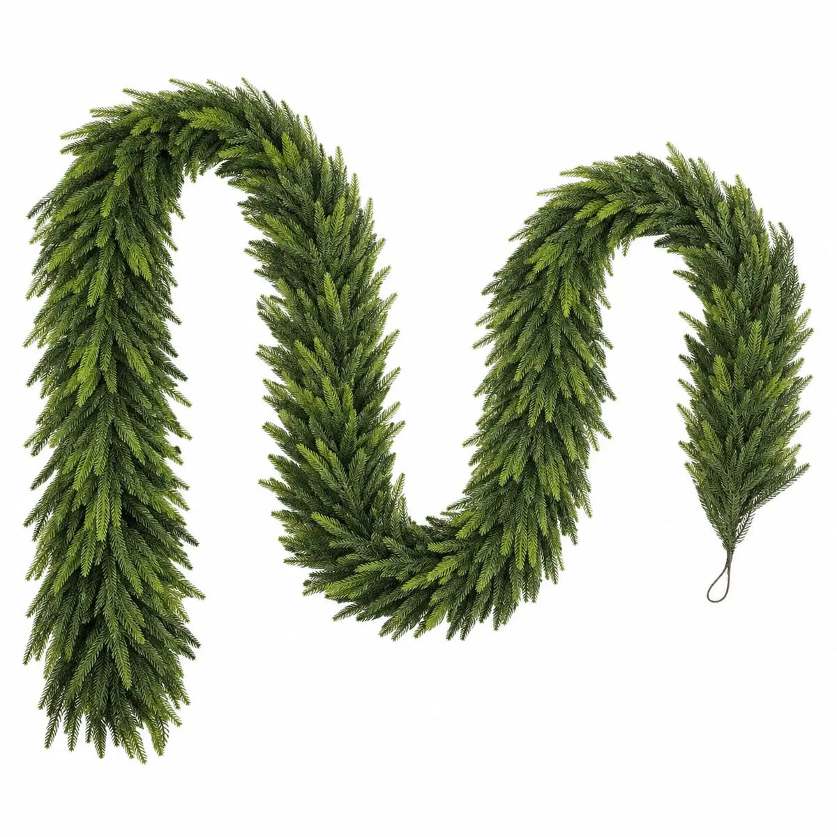 6ft 9ft Artificial Cedar Christmas Garland, Realistic Bendable Greenery For Mantel Stair Railing Doorway Wall Holiday Decor Home