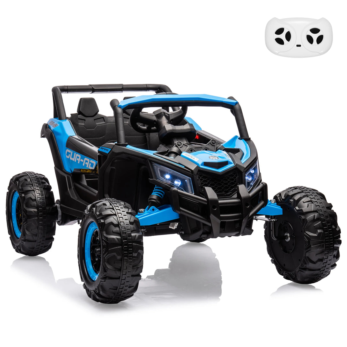 HiMISS Kids Ride On UTV With Remote And Dual Motors
