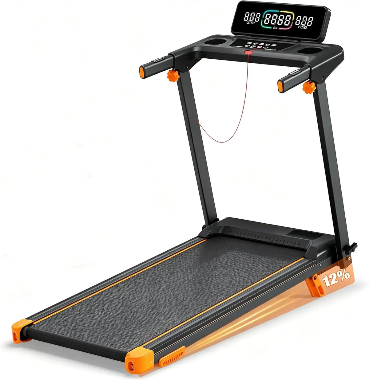 Walking Pad Treadmill With 12 Percent Incline And App Control