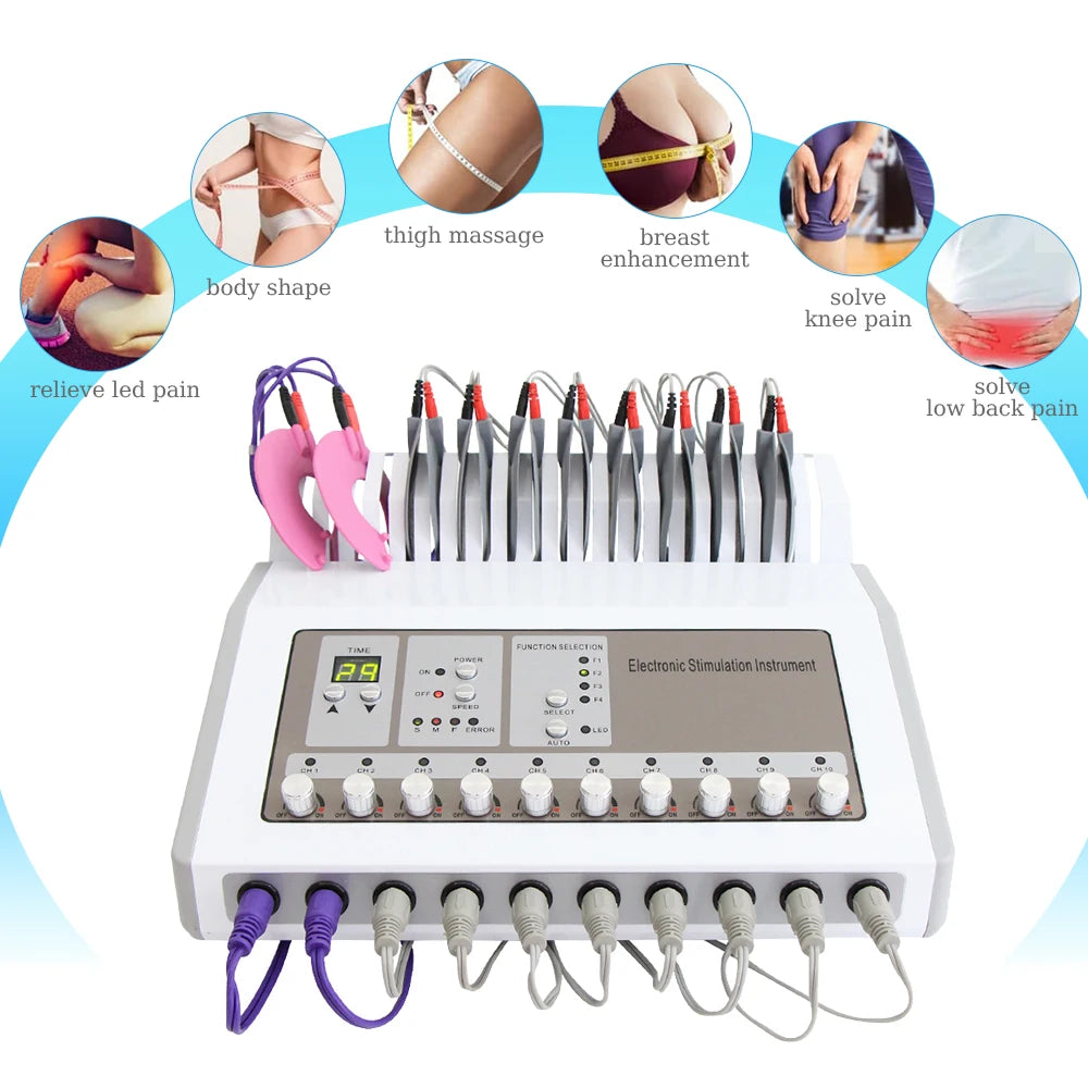 AOKO Electric Muscle Stimulator for Body Massage and Toning