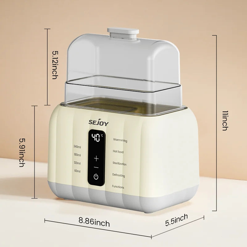 Sejoy Double Baby Bottle Warmer With Accurate Temperature Control