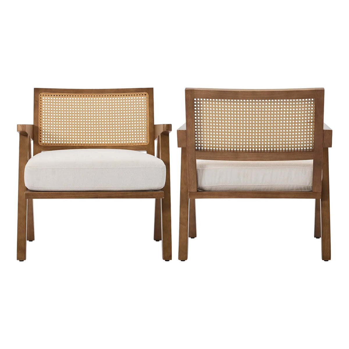 HiMISS Mid Century Modern Upholstered Wood Frame Lounge Accent Chair