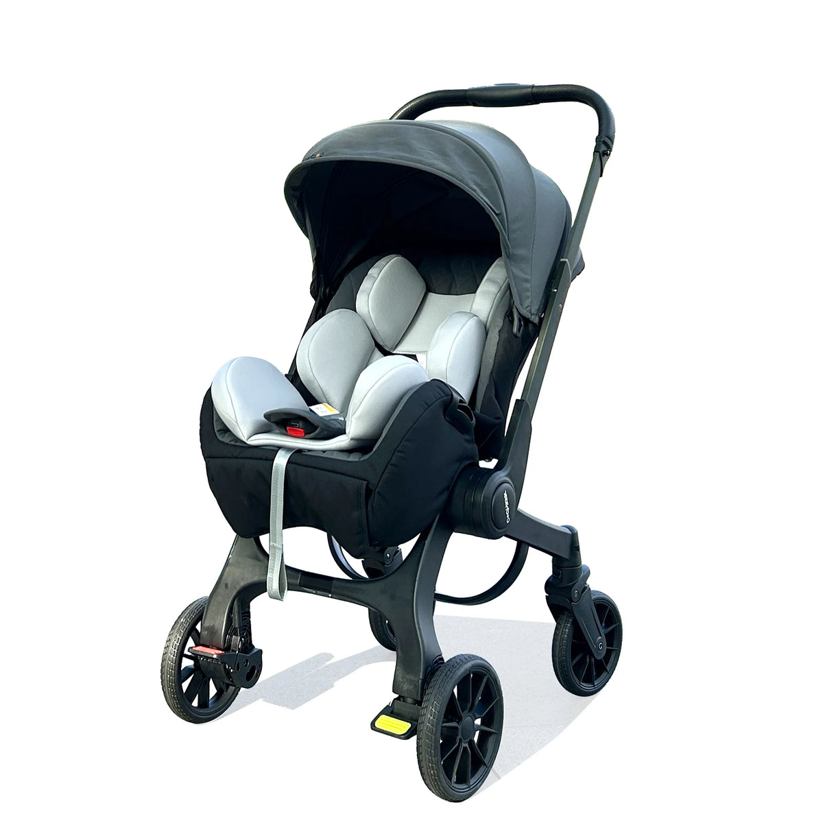 Cochildor Foldable Four Wheel Stroller With Comfortable Fabric Seat