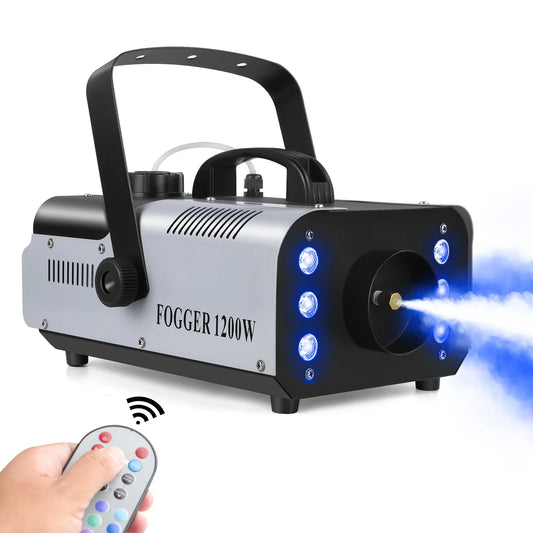 U'King LED Fog Machine With Remote For Stage Effects