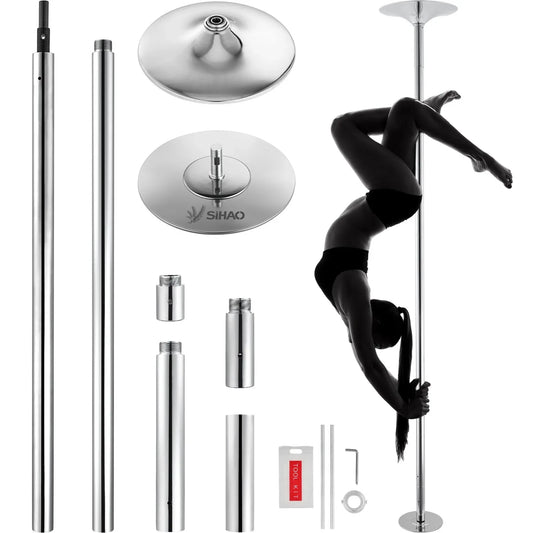 SIHAO Adjustable Spinning And Static Dance Pole For Home Fitness